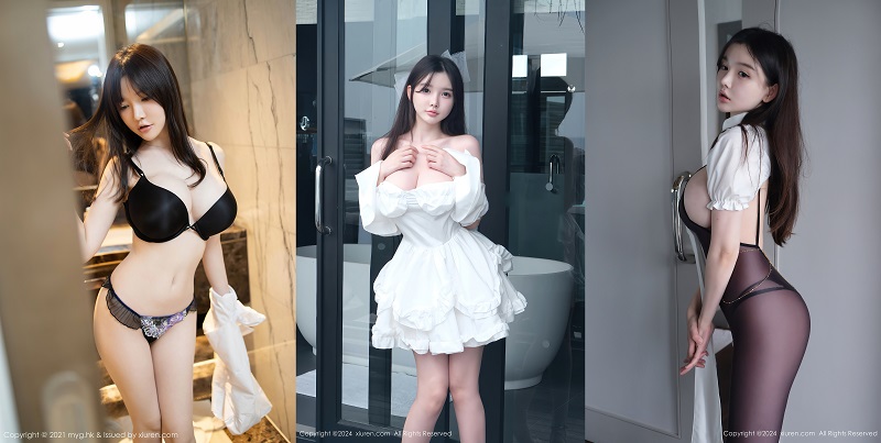 糯美子MINIBabe：才貌双全的写真女神，清新日常风掀起次元风暴！